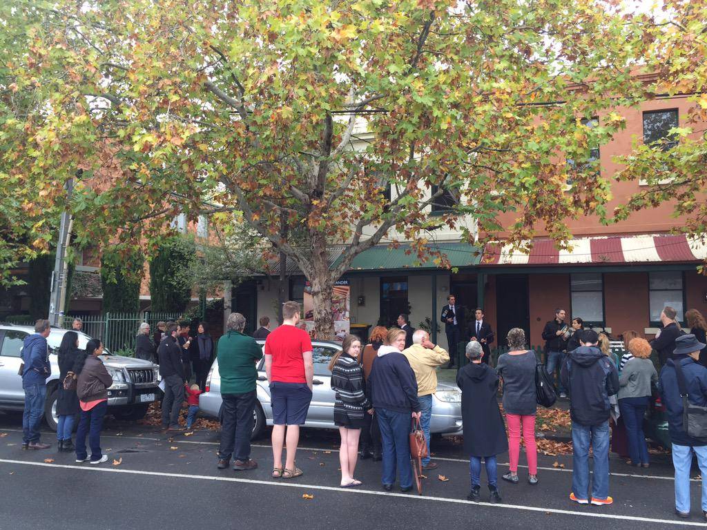 Carlton: 400 Cardigan St, (Nick West, Nelson Alexander), 2 bidders, bought $1.44m